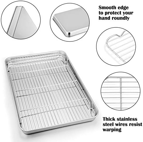 P&P CHEF Stainless Steel Baking Sheet - Image 2