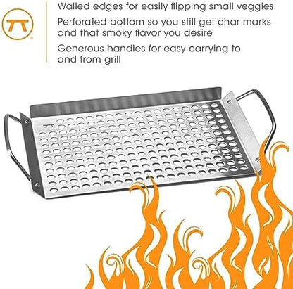 Outset 76631 Stainless Steel Grill Topper Grid - Image 6