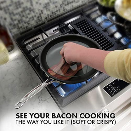 Northwest Enterprises Bacon Press, Round Tempered Glass Bacon Press and - Image 4