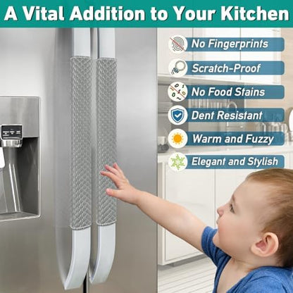 Refrigerator Door Handle Covers, Performance Appliance Handle Covers, Non-Slip - Image 3