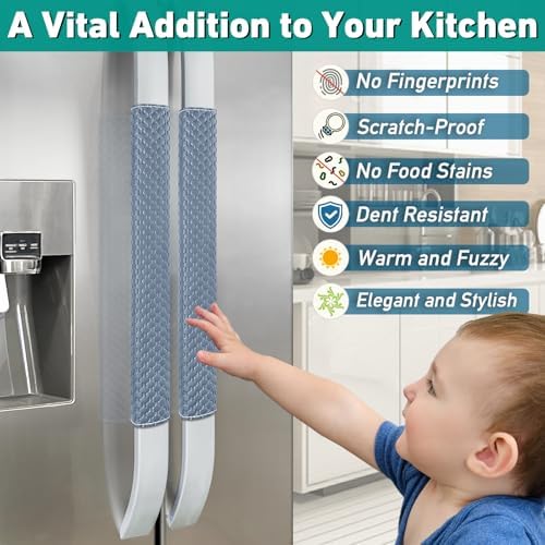 Refrigerator Door Handle Covers, Performance Appliance Handle Covers, Non-Slip - Image 3