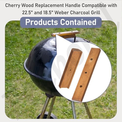 3Pack Cherry Wood Replacement Handle - Image 7