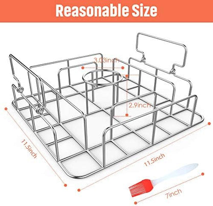Beercan Chicken Roaster & Rib Rack - Image 2