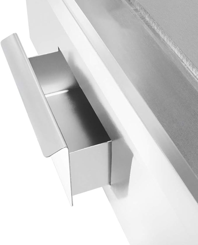 ALDKitchen Flat Top Griddle | Teppanyaki Grill with Dual Thermostat | No plug | 110V (30.15’ x 17.59’)