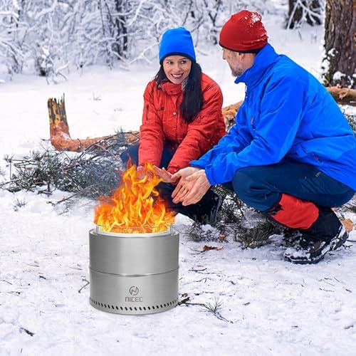 Nice C Smokeless Fire Pit, Portable Tabletop Fire Pit - Image 6