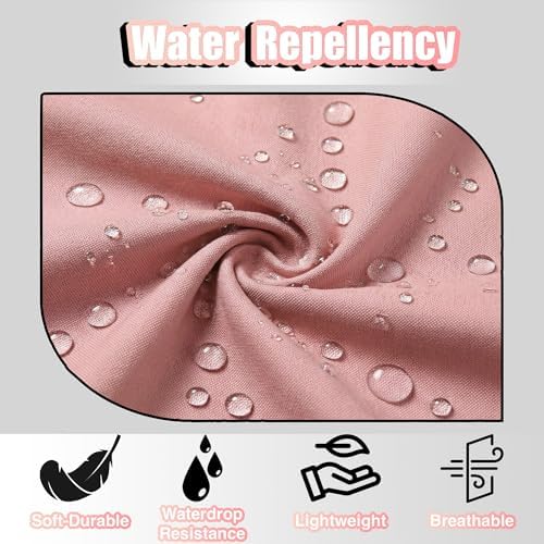 TOSHE Waist Apron 3 Pockets Waterdrop Resistant Cotton Server - Image 5