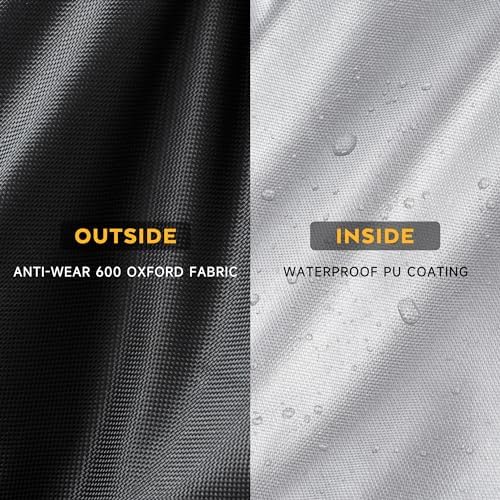 Grill Cover for Royal Gourmet GT1001 Portable Grill, Tabletop BBQ Cover for - Image 3