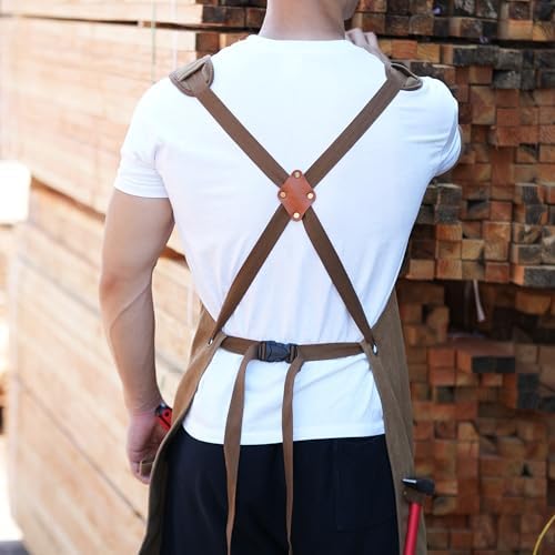 Tosewever Work Aprons for Men - Image 5