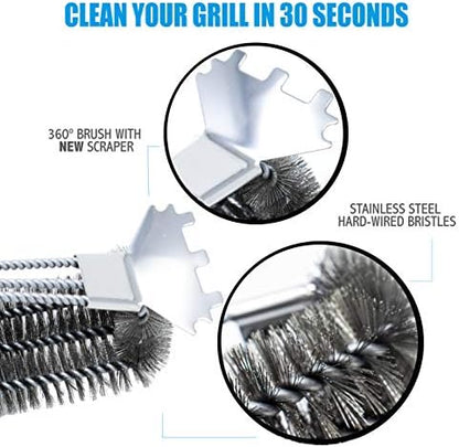 Kona Speed/Scrape Grill Brush and Scraper - Image 2