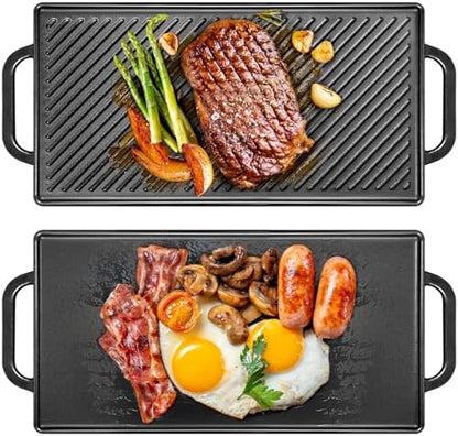 GasSaf 20x9 Heavy Cast Iron Griddle by GasSaf