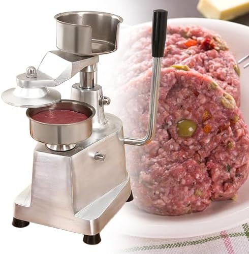 Commercial Hamburger Press Patty Maker, Kitchen Meat Forming Processor by Unknown