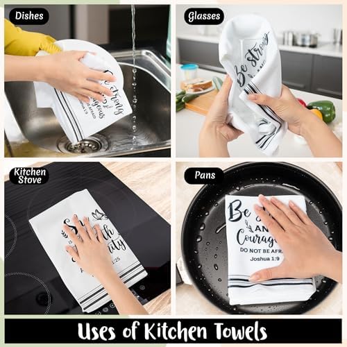 R HORSE Religious Christian Kitchen Dish Towel - Image 2
