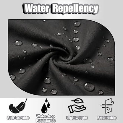 TOSHE Waist Apron 3 Pockets Waterdrop Resistant Cotton Server - Image 5