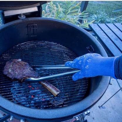 Grill Armor Oven Gloves with Fingers – Extra Long Cuff, 932°F Heat, Fire & Cut - Image 3