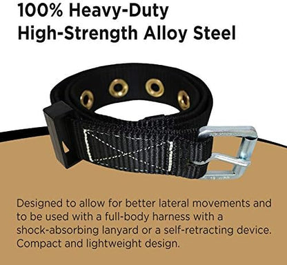 AFP Tongue Buckle Body Harness, Heavy-Duty Tool Safety Belt, Construction - Image 3
