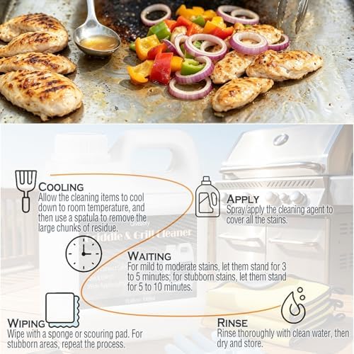 Flat Top Griddle & Grill Cleaner Kit - Image 5
