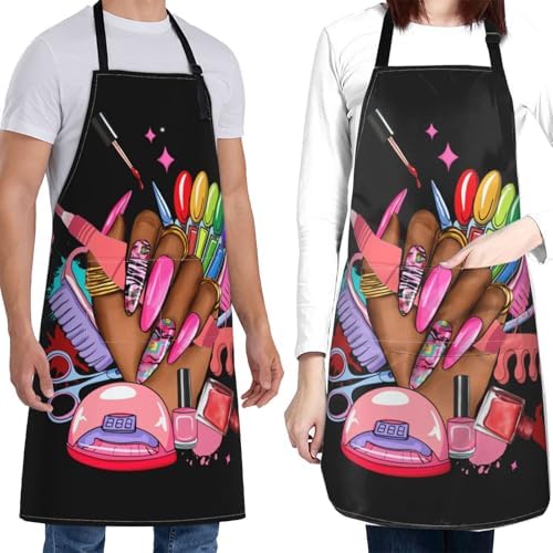 Art Apron with Pocket for Women Men - Image 7