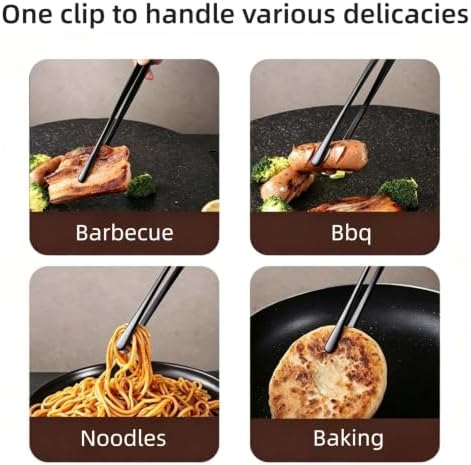 Kitchen Tongs Stainless Steel Metal Tweezers Tongs - Image 6