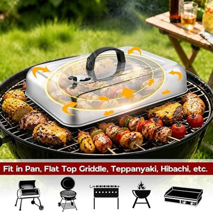 Onader 13 x 9 Inch Rectangular Basting Cover - Image 6