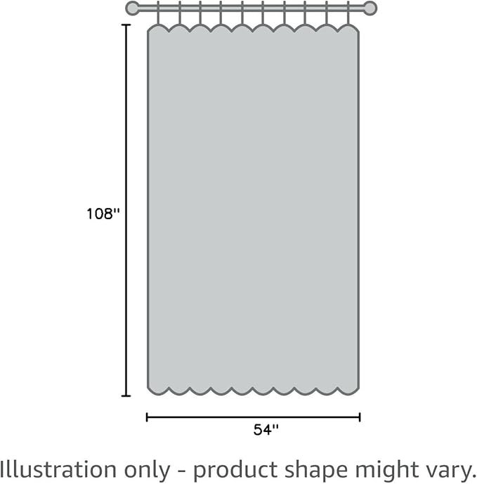 TOWN & COUNTRY BASICS Cabana Solid Heavyweight Indoor Outdoor Curtains - Image 9