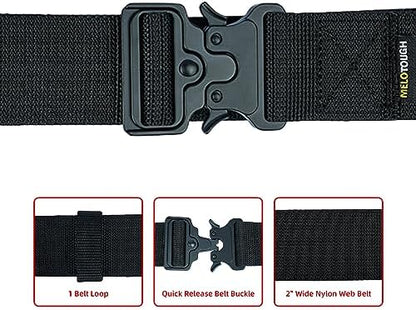 MELOTOUGH 2" Nylon Web Work Tool Belt - Image 3
