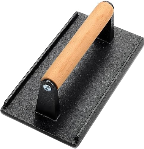 onlyfire Cast Iron Meat Press Grill Press by onlyfire