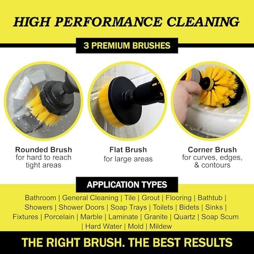 Drillbrush Drill Brush Attachment Set - Image 2