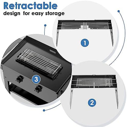 Wind Guard and Grill Warming Rack - Image 5