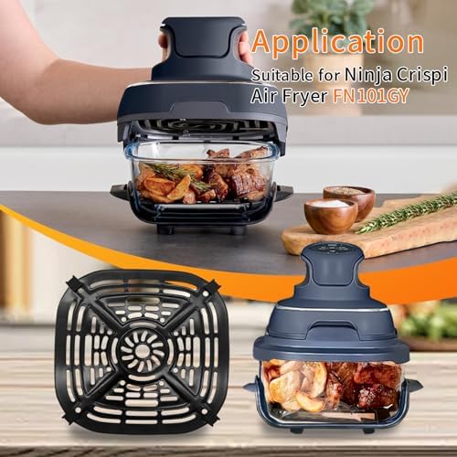 Air Fryer Grill Pan for Ninja Crispi Air Fryer FN101GY, Replacement Air Fryer - Image 3