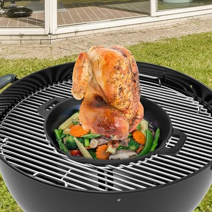 Charkettle Cast Iron Poultry Roaster Insert - Image 6
