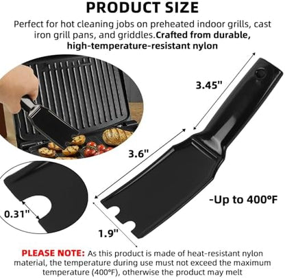 Upgrade Nylon Grill Scraper Cleaning Tool Fit - Image 2