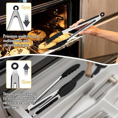 TeamFar Kitchen Tongs - Image 6