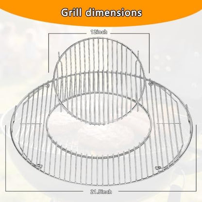 Grill Grate Replacement for Weber 8835, Compatible - Image 2