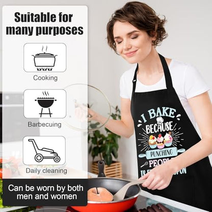 Funny Aprons for Men, Professional Kitchen Cooking Aprons - Image 6