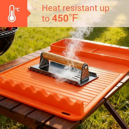 Silicone Grill Mat for Blackstone Griddles 2 Pack - Image 5