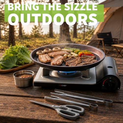 TECHEF - Stovetop Korean BBQ Non-Stick Grill Pan - Image 3