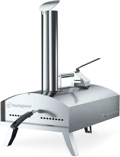 Westinghouse Wood Pellet Artisan Outdoor Pizza Oven -Stainless Steel Portable Pizza Ovens,Wooden Pellet