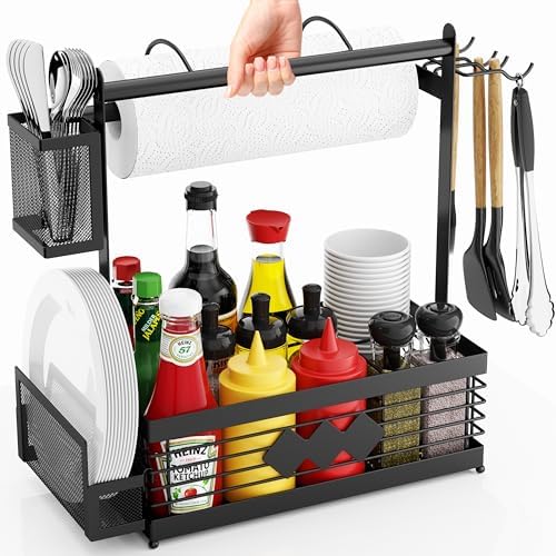 Aofmee Grill Caddy, BBQ Grill Caddy by Aofmee