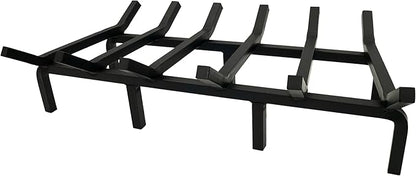 SteelFreak Super Heavy Duty Steel Fireplace Grate - Made in The USA (27 Inch)