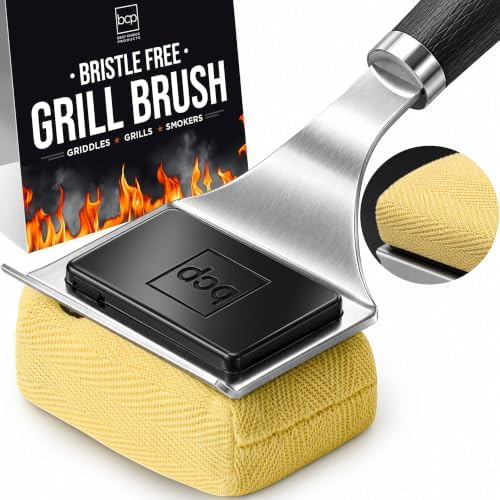 Best Choice Products Grill Brush and Scraper, Bristle Free Grill Cleaner by BestChoiceProducts