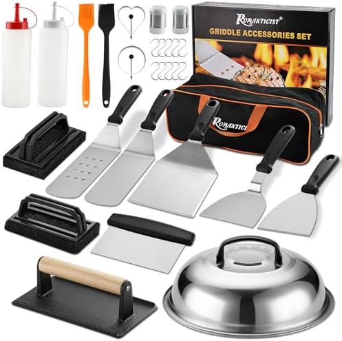 ROMANTICIST 29PCS Griddle Accessories Set by ROMANTICIST