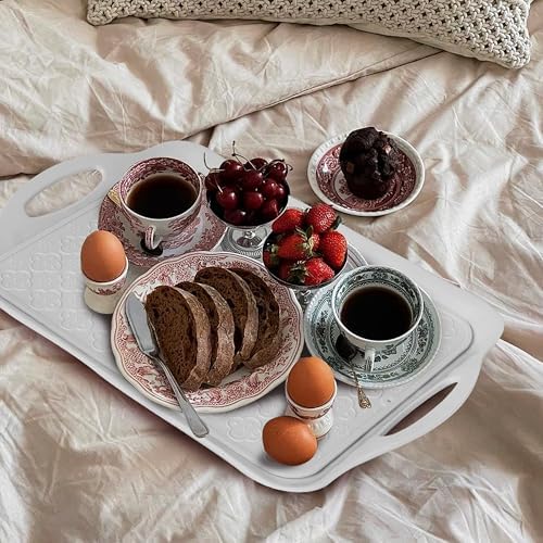 LEHAHA Large White Melamine Serving Tray - Image 4