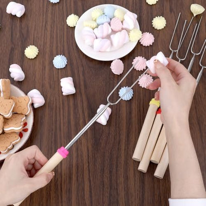 20 Pack Smores Sticks, 32 Inch Marshmallow Roasting Sticks - Image 7