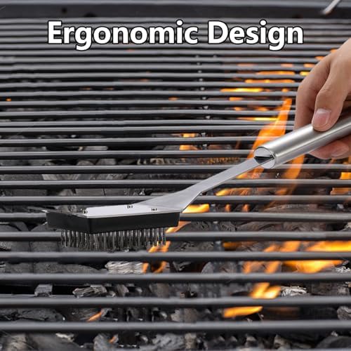 16.5” Grill Brush and Scraper - Image 3