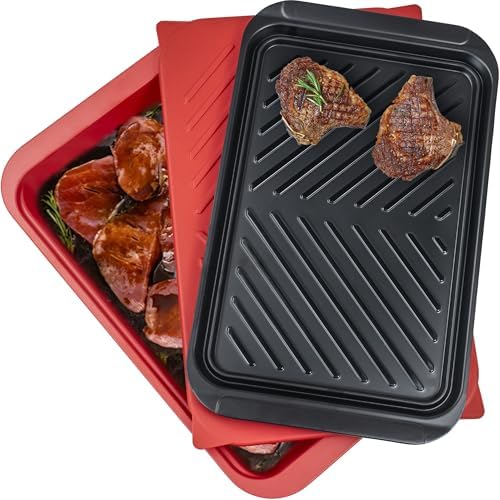 ECOIOU Grilling Prep and Serving Tray by Ecoiou