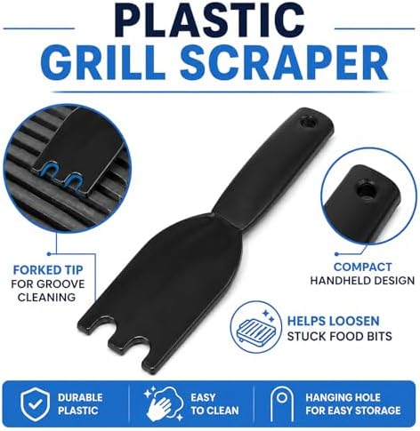 4PCS Grill Cleaning Sponge + 2PCS Scraper - Image 5