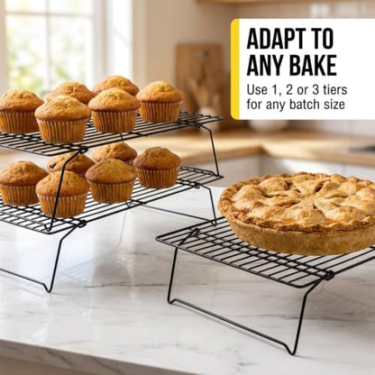 Checkered Chef Stackable Cooling Racks - Image 5