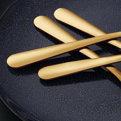 Unokit 24-Piece Stainless Steel Dinner Forks Silverware - Image 4