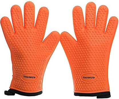 KITCHEN PERFECTION Silicone Smoker BBQ Gloves by Kitchenperfection