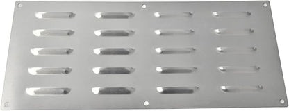 Stainless Steel Venting Panel for Outdoor Kitchens Grill Accessory, 15 Inch by 6-1/2 Inch